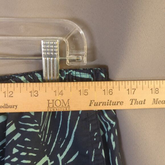 Patagonia Swim Shorts Mens L Blue Fern Baggies Lined Pockets Drawstring - Picture 6 of 10